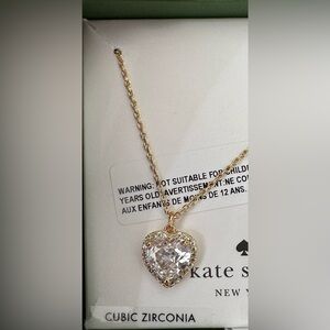 ✨New in Box✨ Kate Spade: Necklace with Heart Pendant